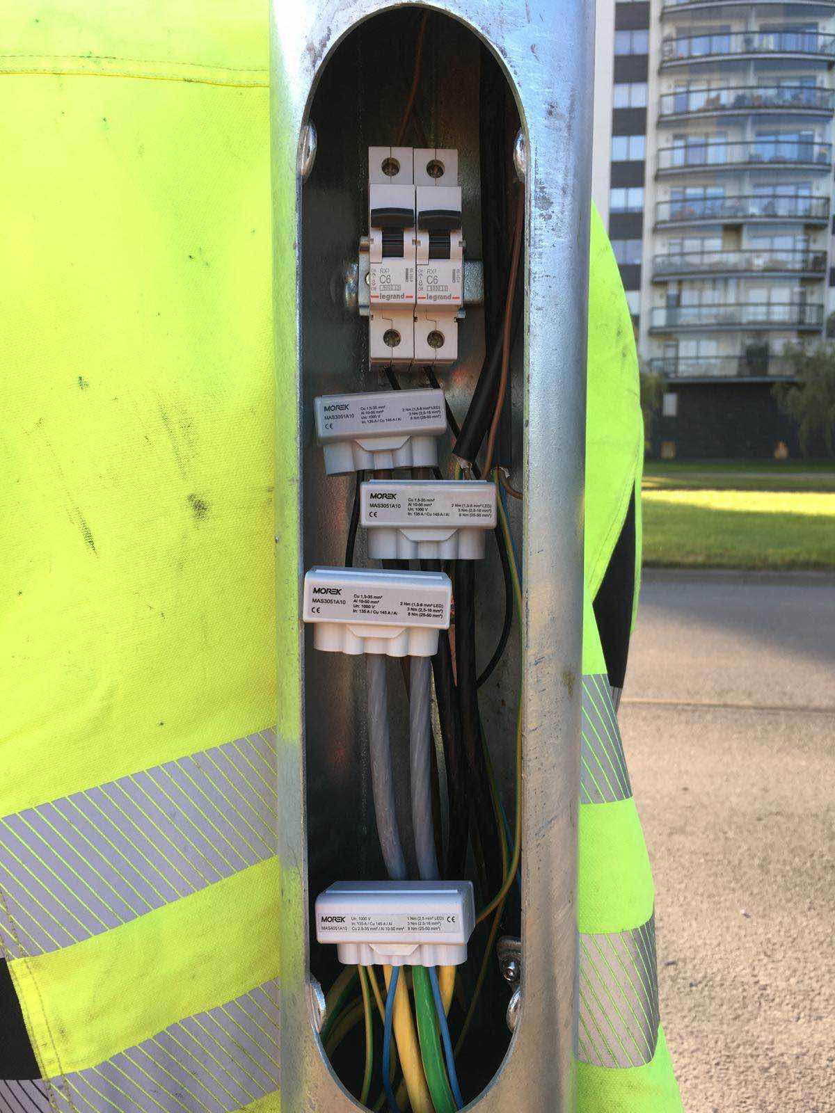 Electrical systems integration in a construction project
