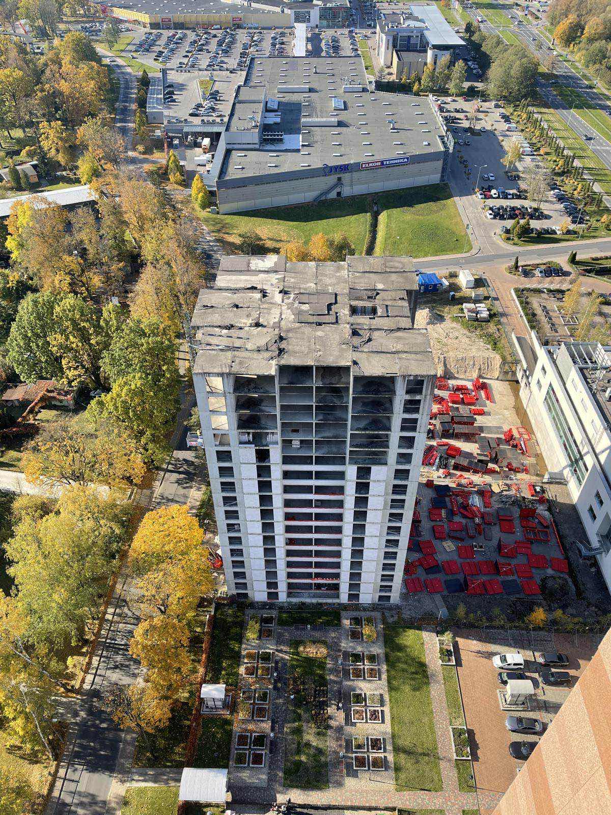 Panorama Plaza construction progress overview