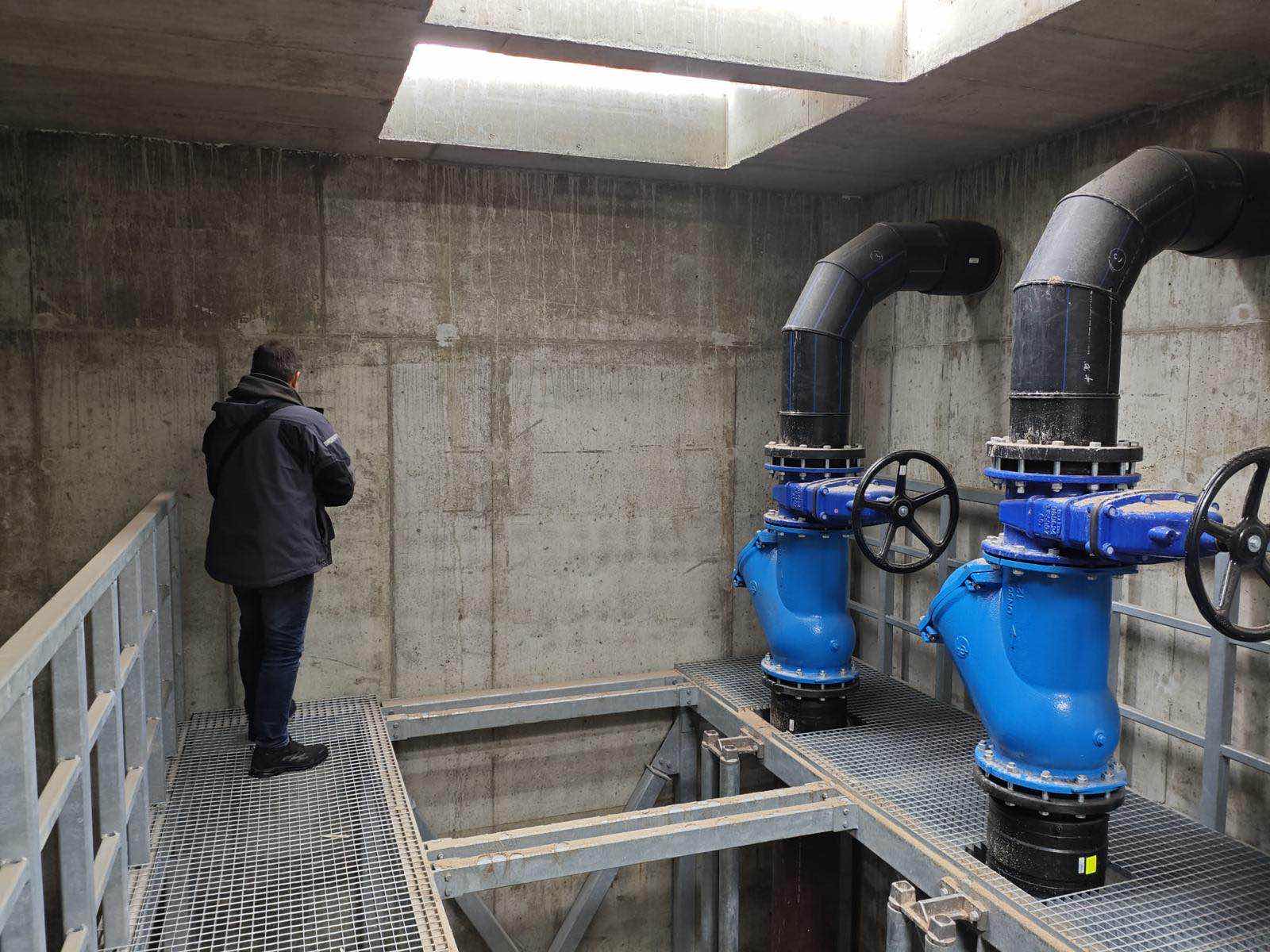 Pipe installation and underground utility works, stage 1
