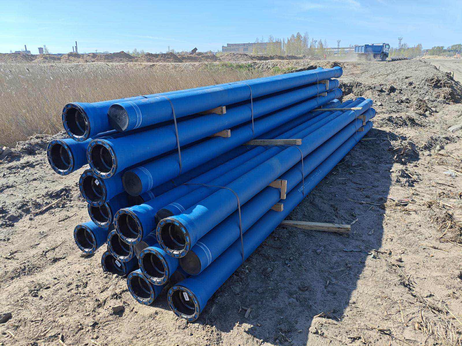 Pipe installation and underground utility works, stage 10