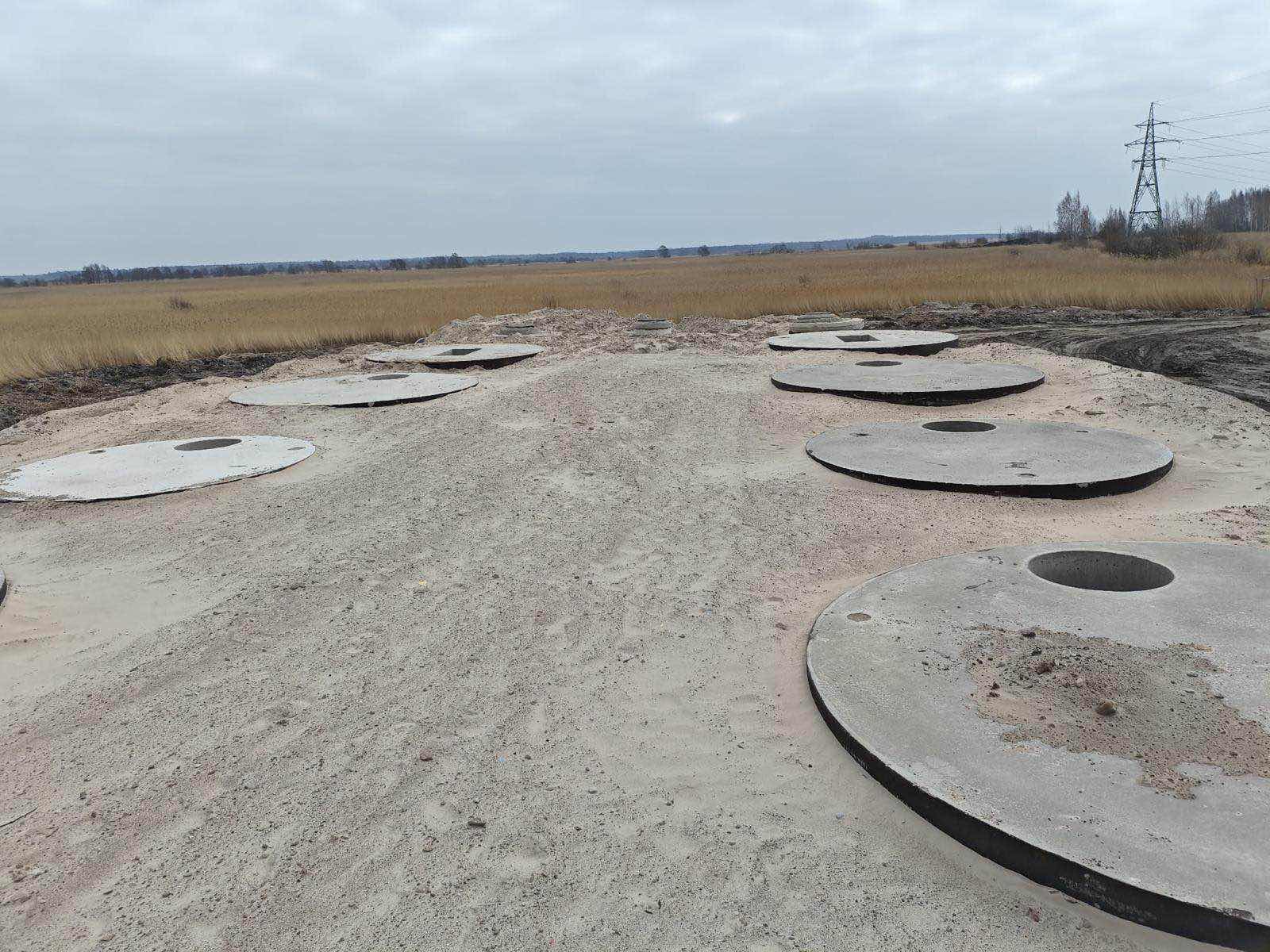 Manhole and chamber installation works, stage 2