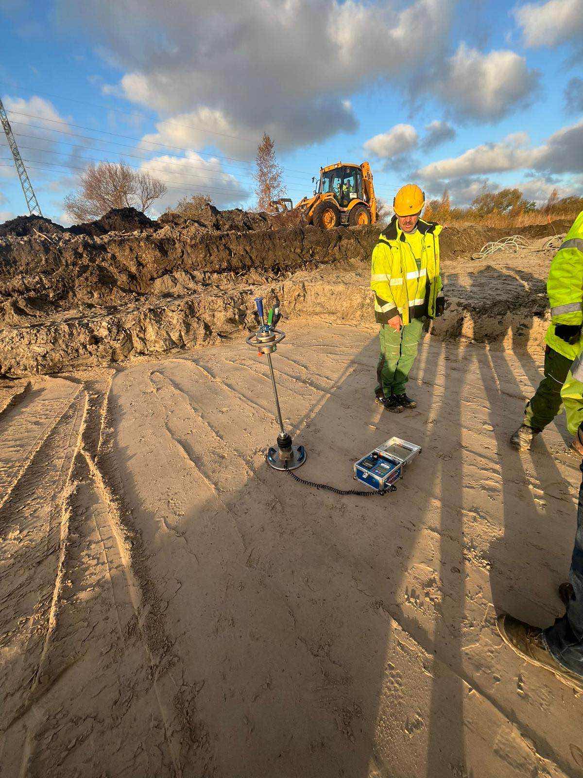 Foundation preparation and testing works, stage 7